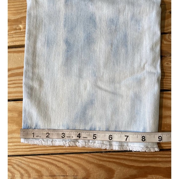 NEW LOGO by Lori Goldstein High Rise Jeans Size 2 Tall Wide Leg Cropped - Picture 10 of 11